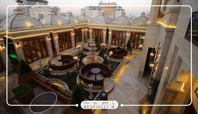 کافه بام هتل توحید نوین مشهد هتل توحید نوین مشهد